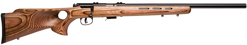 Savage Arms 96250 93R17 BTV 17 HMR Caliber with 5+1 Capacity, 21" Barrel, Matte Blued Metal Finish & Fixed Thumbhole Natural Brown Stock Right Hand (Full Size) 3 Savage Arms 96250 93R17 BTV 17 HMR Caliber with 5+1 Capacity, 21" Barrel, Matte Blued Metal Finish & Fixed Thumbhole Natural Brown Stock Right Hand (Full Size)
