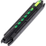 HiViz MGH2007I Magni-Hunter Magnetic Front Sight Black | Green/Red Fiber Optic 1 68209