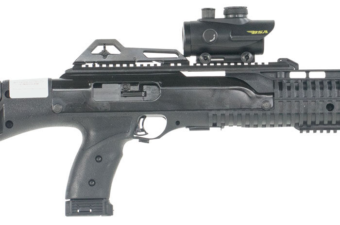 Hi-Point 4095TSRD 4095TS Carbine 40 S&W Caliber with 17.50" Barrel, 10+1 Capacity, Black Metal Finish, Black All Weather Molded Stock & Black Polymer Grip Right Hand Includes Red Dot