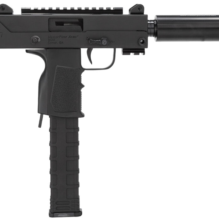 MasterPiece Arms 30SST Defender 9mm Side Cocking Scope Mount 9mm Luger 6" 30+1 Black Parkerized