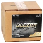 CCI BLAZER BRASS 9MM 115G FMJ 1000RD CASE 2 757996 14302842