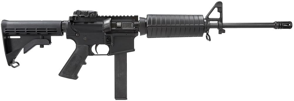Colt Mfg AR6951 M4 Carbine 9mm Luger 32+1 16.10" Barrel, Black Rec/Barrel, A2 Flash Hider, Black 4 Position Collapsible Stock, Black Polymer Grip 3 Colt Mfg AR6951 M4 Carbine 9mm Luger 32+1 16.10" Barrel, Black Rec/Barrel, A2 Flash Hider, Black 4 Position Collapsible Stock, Black Polymer Grip