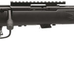 Savage Arms 93207 93 FV-SR Full Size 22 WMR 5+1 16.50" Matte Black Heavy Barrel, Matte Black Picatinny Rail Carbon Steel Receiver, Matte Black Fixed Synthetic Stock, Right Hand 1 90745