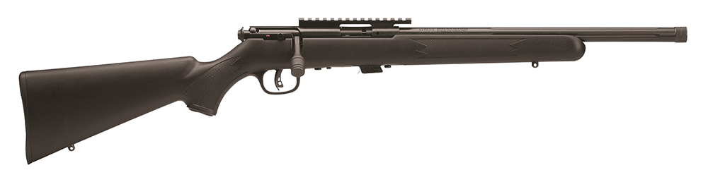 Savage Arms 96699 93R17 FV-SR Full Size 17 HMR 5+1 16.50" Matte Black Heavy Threaded Barrel, Matte Black Picatinny Rail Carbon Steel Receiver, Matte Black Fixed Varmint Synthetic Stock, Right Hand 3 Savage Arms 96699 93R17 FV-SR Full Size 17 HMR 5+1 16.50" Matte Black Heavy Threaded Barrel, Matte Black Picatinny Rail Carbon Steel Receiver, Matte Black Fixed Varmint Synthetic Stock, Right Hand