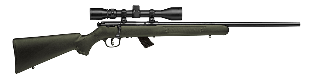 Savage Arms 26721 Mark II FXP 22 LR Caliber with 5+1 Capacity, 21" Barrel, Matte Blued Metal Finish & OD Green Synthetic Stock Right Hand (Full Size) Includes 3-9x40mm Scope 3 Savage Arms 26721 Mark II FXP 22 LR Caliber with 5+1 Capacity, 21" Barrel, Matte Blued Metal Finish & OD Green Synthetic Stock Right Hand (Full Size) Includes 3-9x40mm Scope