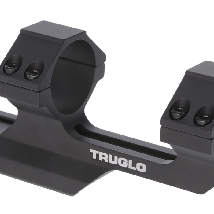 TruGlo TG8963B One-Piece Tactical Scope Mount Scope Mount/Ring Combo Black 1"