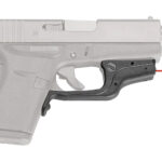 Crimson Trace 0143801 LG-443 Laserguard Compatible w/Glock 42/43, Red Laser Black Polymer 1 93268