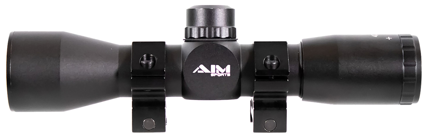 Aim Sports JTM432B Tactical Compact Black Anodized 4x 32mm 1" Tube Mil-Dot Reticle 3 Aim Sports JTM432B Tactical Compact Black Anodized 4x 32mm 1" Tube Mil-Dot Reticle