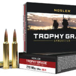 Nosler 60150 Trophy Grade Long-Range 270WthbyMag 150gr Nosler Spitzer AccuBond Long Range 20 Per Box/10 Case 2 98601