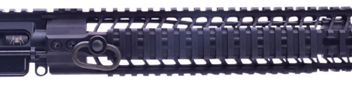 Spikes STU5035S2S Complete Upper  5.56x45mm NATO 16" Black Phosphate/Midlength Barrel, 7075-T6 Aluminum Black Receiver, 12" SAR3 Free-Floating Handguard for AR-15