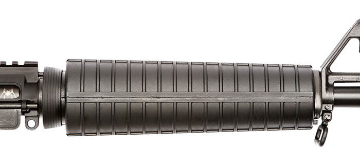 Spikes STU5435MLS Complete Upper  5.56x45mm NATO 16" Black Phosphate/Midlength Barrel, 7075-T6 Aluminum Black Receiver, 12" SAR3 Free-Floating Handguard for AR-15