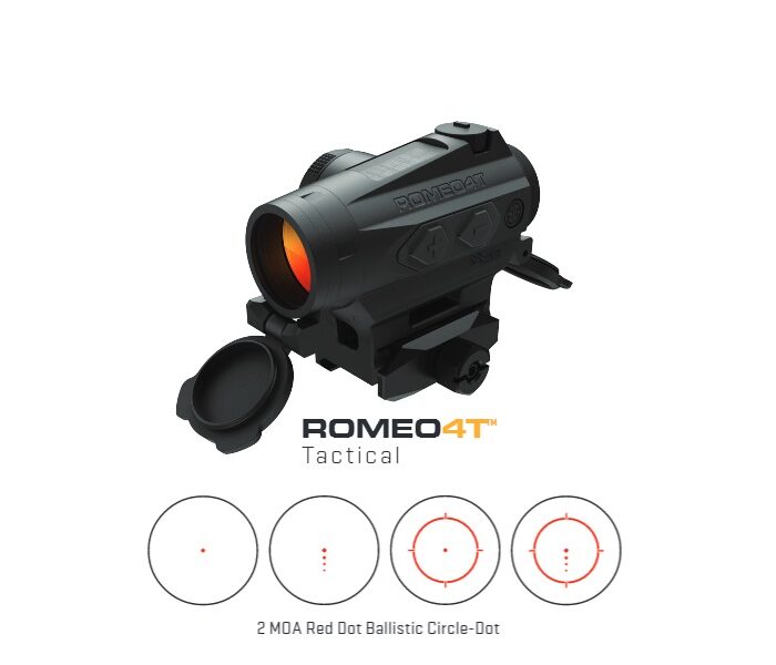 SIG SAUER ROMEO4T 1X20 CRCLEDOT SOLR BLK