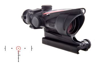 TRIJICON ACOG 4X32 .223 BAC HS/DOT RED