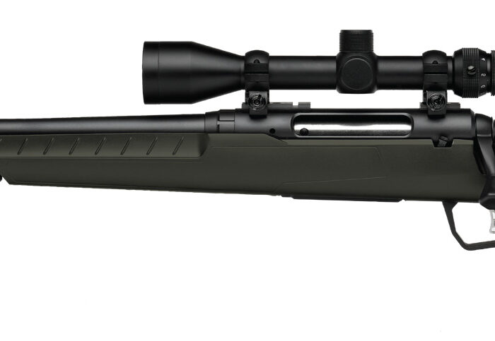 SAVAGE ARMS AXIS 2 350LEG BL/GRN PKG LH