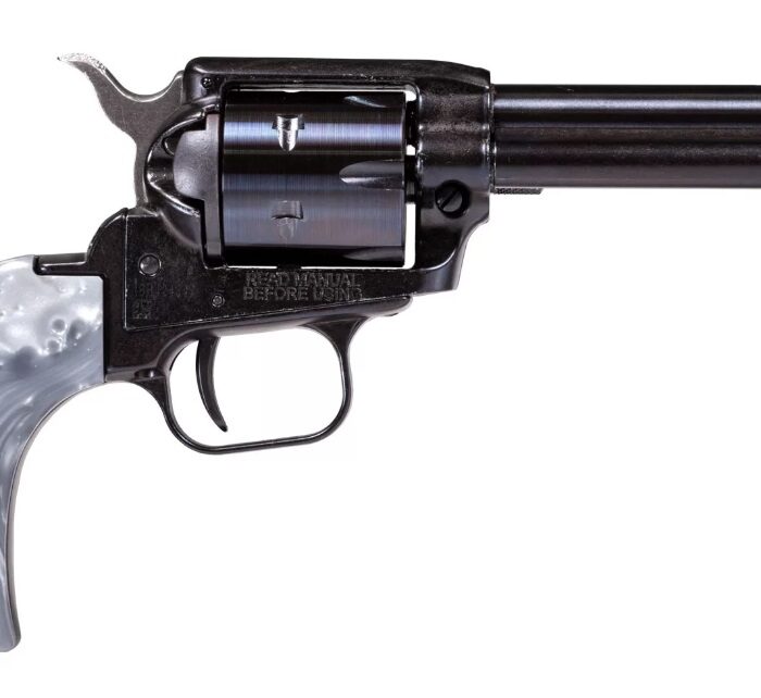 HERITAGE MANUFACTURING 22LR BLUE 4.75" FS GRAY PEARL