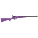 Savage Rascal Single Shot Rifle .22LR 1rd Capacity 16.125" Barrel Purple Stock 1 https3A2F2Fmedia.chattanoogashooting.com2Fimages2Fproduct2FBV137832FBV13783 1