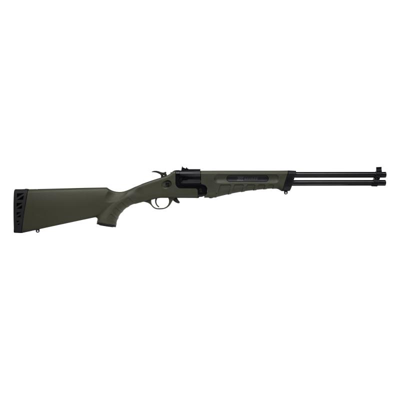 Savage 42 Takedown Rifle .22 LR/410ga 1rd Capacity 16" Barrel OD Green Stock 3 Savage 42 Takedown Rifle .22 LR/410ga 1rd Capacity 16" Barrel OD Green Stock