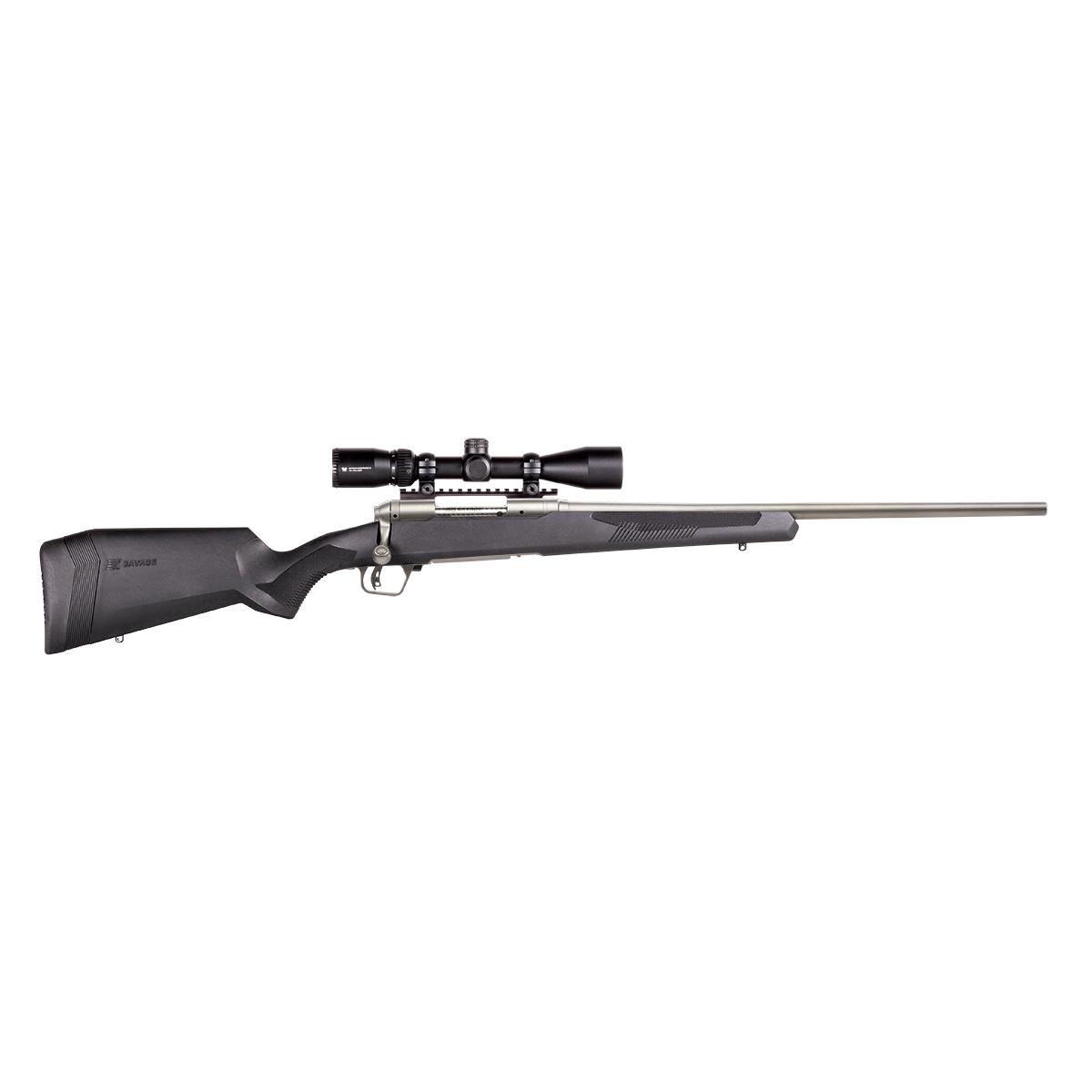Savage 110 Apex Storm XP Rifle 7mm-08 Rem 4rd Capacity 20" Barrel Black Synthetic Stock 3-9x40mm Vortex Crossfire II