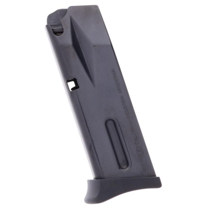 Bersa Thunder Ultra Compact 9 Handgun Magazine Black Matte Steel 9mm Luger 10/rd