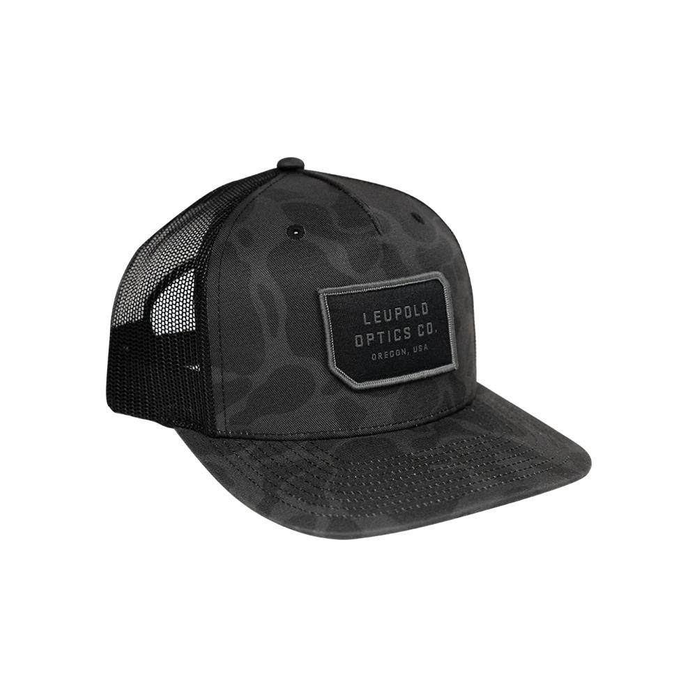 Leupold Riflescopes LOC Duck Camo Trucker Cap - Black 3 Leupold Riflescopes LOC Duck Camo Trucker Cap - Black