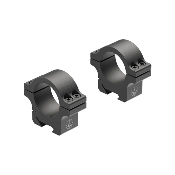 Leupold Open Range Rimfire Cross-Slot Rings 1" Medium Black