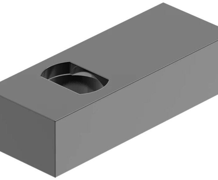 Leupold Front Base Only for Custom Gunmakers Dovetail Base Gloss Black