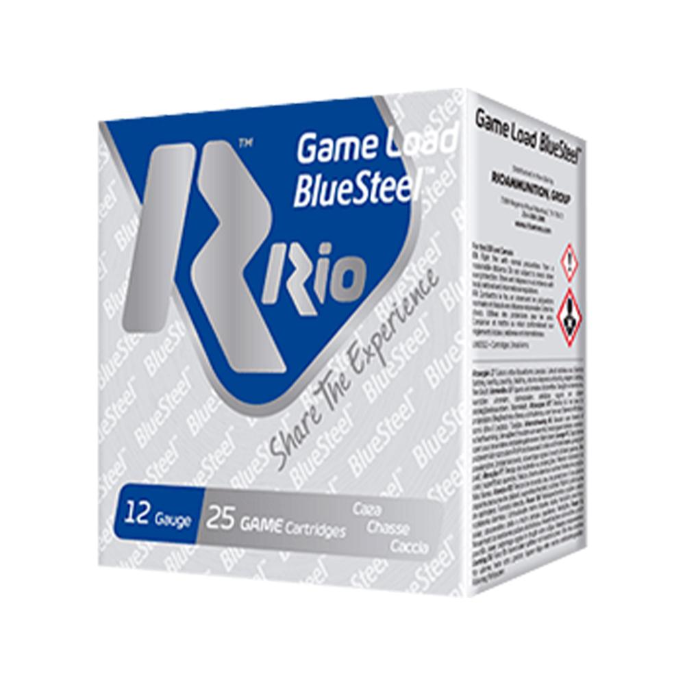 RIO Game Load BlueSteel 12ga 2-3/4" 1-1/8oz 1400 fps #7 25/ct 3 RIO Game Load BlueSteel 12ga 2-3/4" 1-1/8oz 1400 fps #7 25/ct