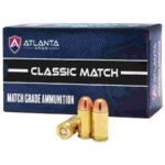 https3A2F2Fmedia.chattanoogashooting.com2Fimages2Fproduct2FSYCM380100F2Fatlanta arms classic match grade ammo 380 acp 100gr fmj 800 fps 50ct close up