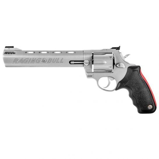 Taurus M444 Raging Bull .44 Mag 6rd Capacity 8.37" Barrel Stainless Steel 3 Taurus M444 Raging Bull .44 Mag 6rd Capacity 8.37" Barrel Stainless Steel