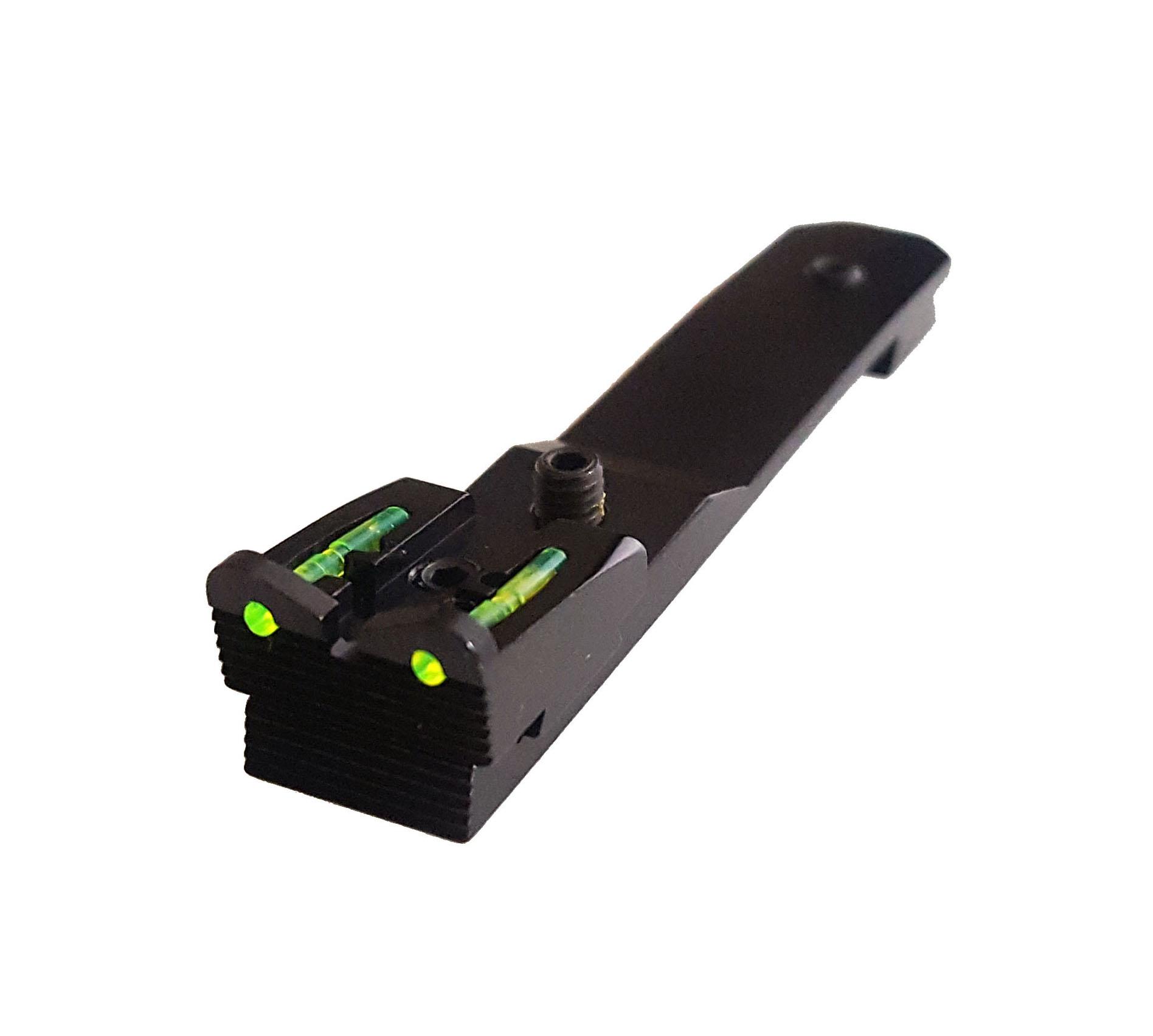 HIVIZ Green Universal 3/8? Dovetail Adjustable Rear Rifle Sight 3 HIVIZ Green Universal 3/8? Dovetail Adjustable Rear Rifle Sight