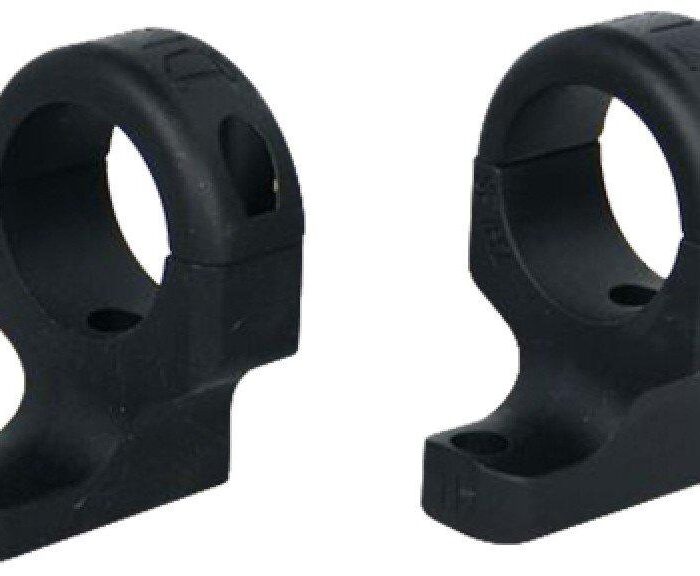 DNZ Hunt Masters 2-Piece Scope Mount (2 Screws) - Howa 1500 Mossberg 100ATR 4x4 Weatherby Vanguard Remington 700 721 722 725 - 1" Medium Black