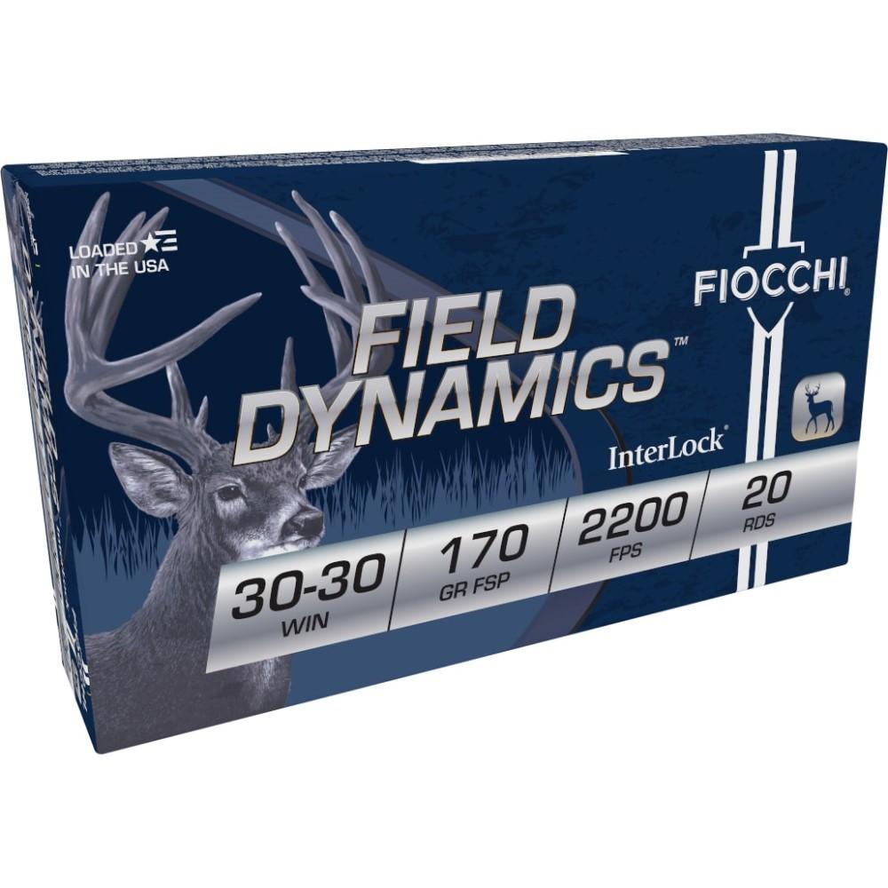Fiocchi Field Dynamics FSP Rifle Ammunition 30-30 Win 170gr 2200 PSP 20/ct 3 Fiocchi Field Dynamics FSP Rifle Ammunition 30-30 Win 170gr 2200 PSP 20/ct