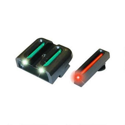 Truglo Fiber-Optic Sights Fit Glock Slimline Models 42/43/43x/48 Front Red/Rear Green 3 Truglo Fiber-Optic Sights Fit Glock Slimline Models 42/43/43x/48 Front Red/Rear Green