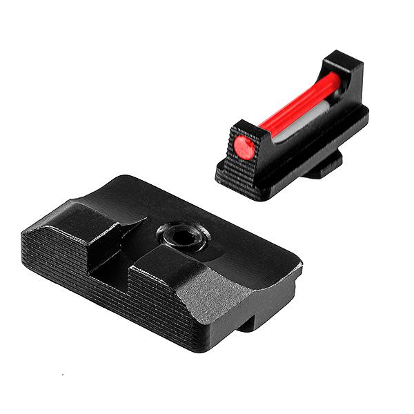 Truglo Fiber Optic Pro Sight Set For Glock 17 / 17L 19 22 23 24 26 27 33 34 35 38 39 45 (Excluding M.O.S. models) 3 Truglo Fiber Optic Pro Sight Set For Glock 17 / 17L 19 22 23 24 26 27 33 34 35 38 39 45 (Excluding M.O.S. models)