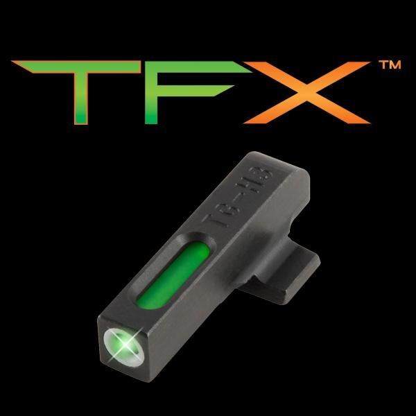 Truglo TFX Tritium/Fiber-Optic Day/Night Sights Beretta PX4 Storm Excluding Compact (Front Sight Only) - White Outline Front/Rear Green 3 Truglo TFX Tritium/Fiber-Optic Day/Night Sights Beretta PX4 Storm Excluding Compact (Front Sight Only) - White Outline Front/Rear Green