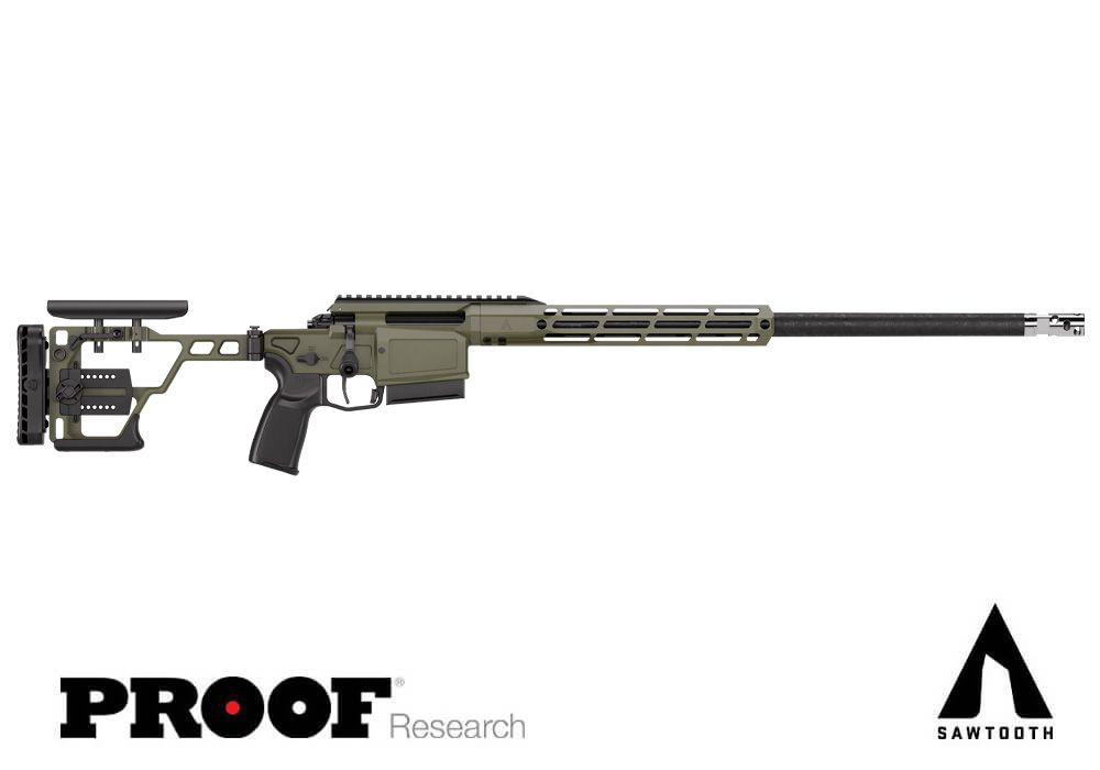 SIG SAUER CROSS 6.5PRC SAWTOOTH 22" PROOF CARBON, FOLD PRS, GRN 1-4RD MAG 3 SIG SAUER CROSS 6.5PRC SAWTOOTH 22" PROOF CARBON, FOLD PRS, GRN 1-4RD MAG