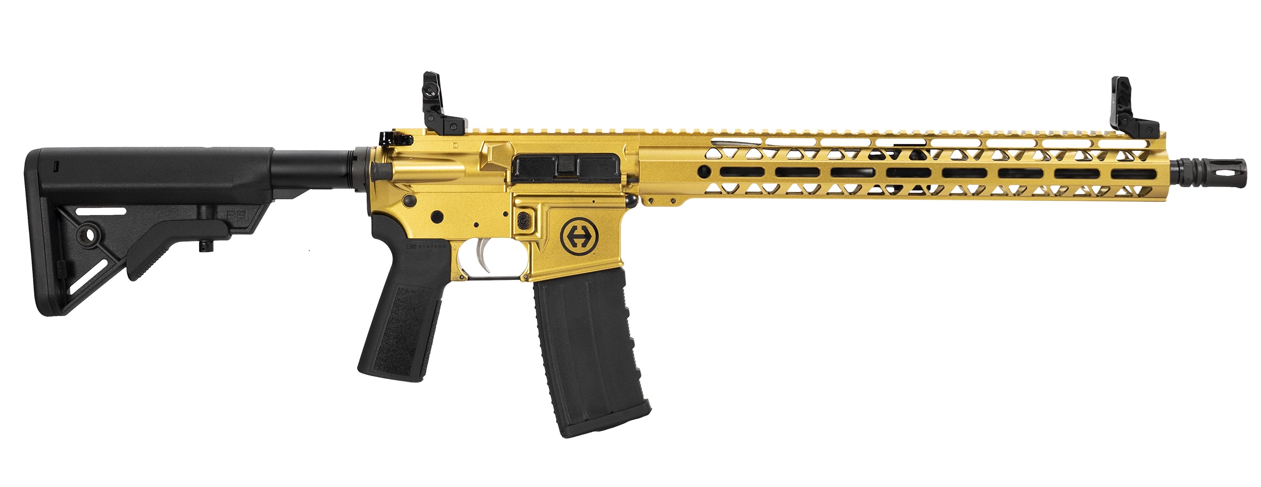 HI POINT HP15 GOLD RIFLE 16" BBL, 15" MLOK BLACK 1-30RD 3 HI POINT HP15 GOLD RIFLE 16" BBL, 15" MLOK BLACK 1-30RD