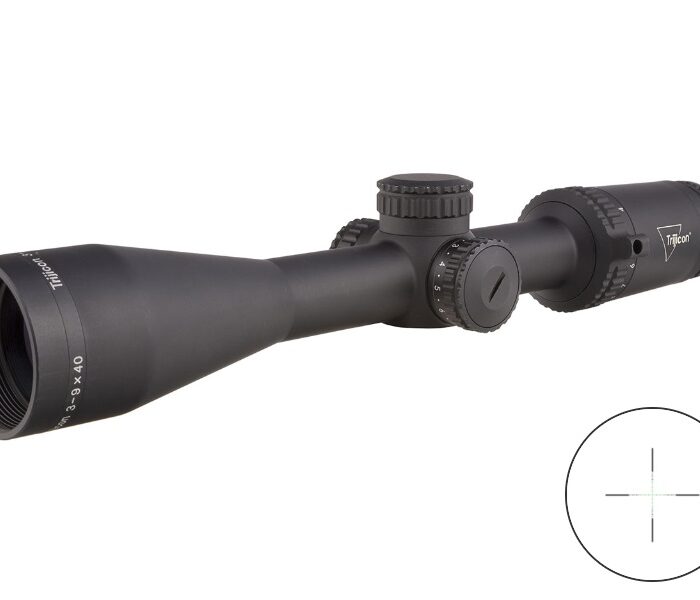TRIJICON CREDO 3-9X40 BLK 1" MIL-SQ GRN