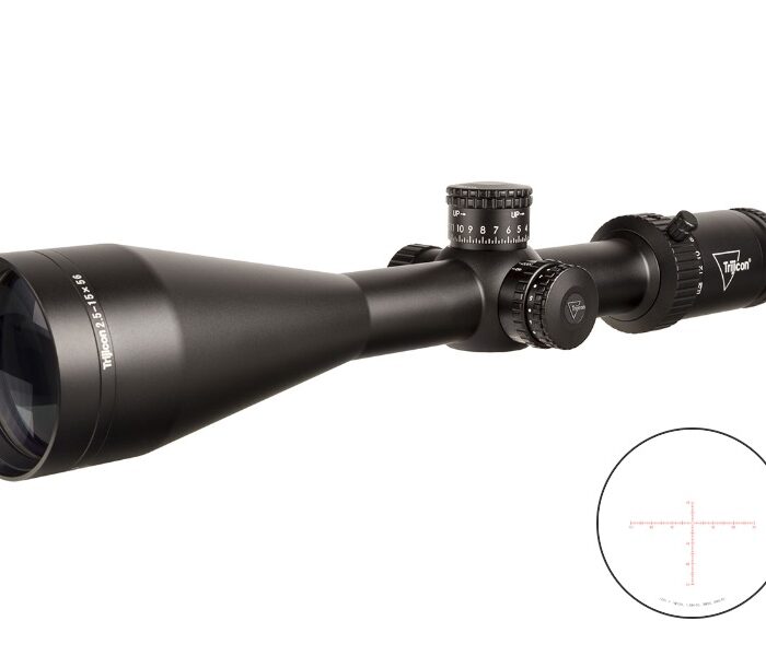 TRIJICON CREDO HX 2.5-15X56 BLK MOA RED