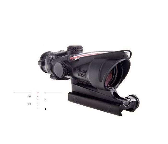 TRIJICON ACOG BAC 4X32 300BLK CRSHR RED
