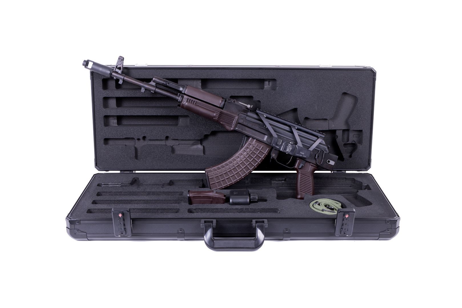 Arsenal SAM7SF Plum Bulgarian Side Folder AK47 Package 30rd Mag SM-13 Rail Custom Hard Case 5 Arsenal SAM7SF Plum Bulgarian Side Folder AK47 Package 30rd Mag SM-13 Rail Custom Hard Case - Image 3