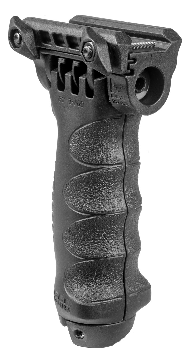 FAB Defense FXTPODG2QR T-Pod G2 Quick Release Foregrip & Bipod Independent Adjustable Legs Black Reinforced Polymer/ 6061 Aluminum/ Steel Construction 3 FAB Defense FXTPODG2QR T-Pod G2 Quick Release Foregrip & Bipod Independent Adjustable Legs Black Reinforced Polymer/ 6061 Aluminum/ Steel Construction