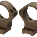 Browning 12532 X-Bolt Scope Mount System X-Lock Burnt Bronze Cerakote Aluminum 1" Tube, Medium Rings 2 118657
