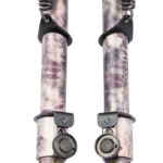 Harris Bipods 25C Non-Swivel 25C Swivel Stud, 13.50"-27", Kryptek Highlander Steel/Aluminum, Rubber Feet 2 121081