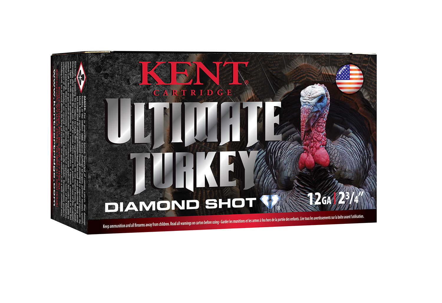 Kent Cartridge C122TK465 Ultimate Turkey 12Gauge 2.75" 1 5/8oz 5Shot 10 Per Box/10 Case 3 Kent Cartridge C122TK465 Ultimate Turkey 12Gauge 2.75" 1 5/8oz 5Shot 10 Per Box/10 Case