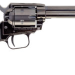Heritage Mfg RR22MB4BHBPRL Rough Rider 22 LR 22 WMR 6 Shot 4.75" Black Oxide Steel Barrel, Black Oxide Frame Zinc Alloy Frame, Black Oxide Cylinder, Altamont Black Pearl Grip, Exposed Hammer 1 131242