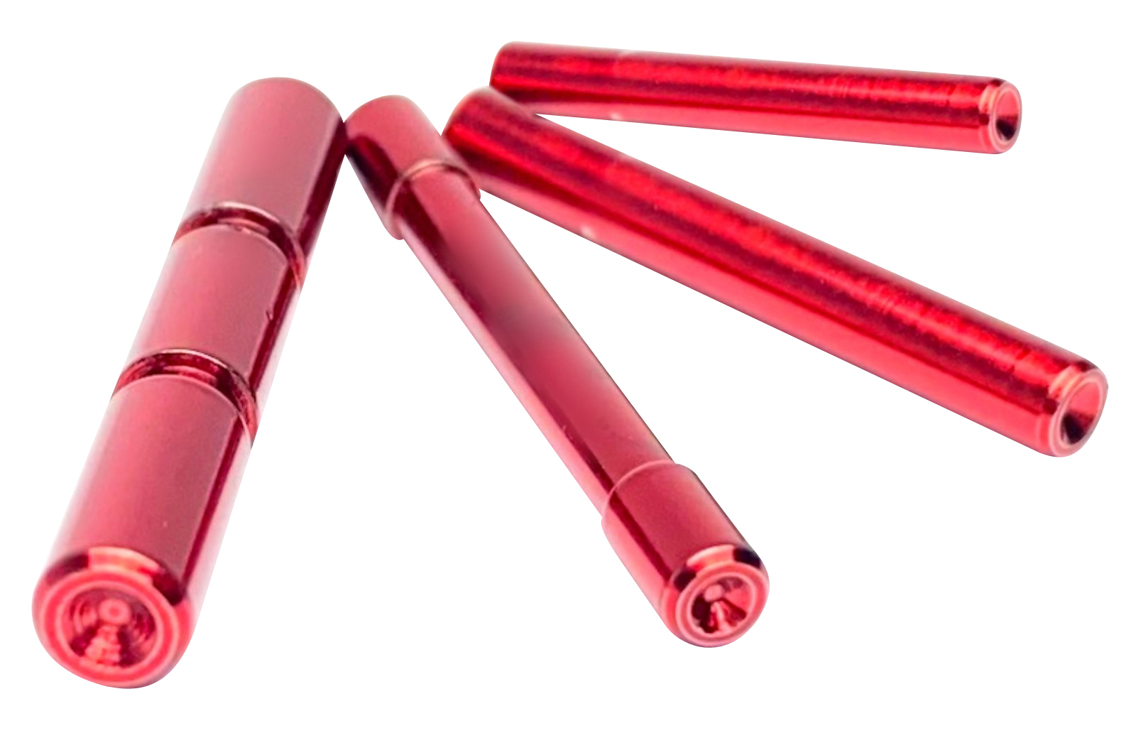 Cross Armory CRG4PSRD 4 Pin Set Dimpled Extended Compatible w/Glock Gen4 Red 4140 Steel 3 Cross Armory CRG4PSRD 4 Pin Set Dimpled Extended Compatible w/Glock Gen4 Red 4140 Steel