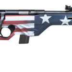 Citadel CIT22LRBLTUSA Trakr 22 LR 10+1 18" Blued Steel Barrel & Receiver, American Flag Synthetic Stock 1 151432