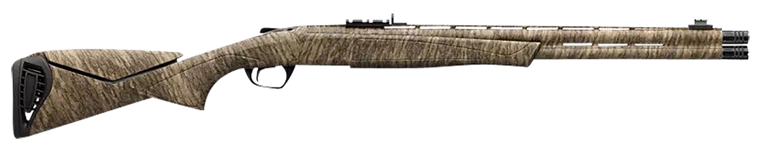 Browning 018728306 Cynergy Ultimate Turkey 12 Gauge 3.5" 2rd 24", Mossy Oak Bottomland, Synthetic Stock with Adjustable Comb, Fiber Optic Sight, Optic Mount, 5 Chokes Included