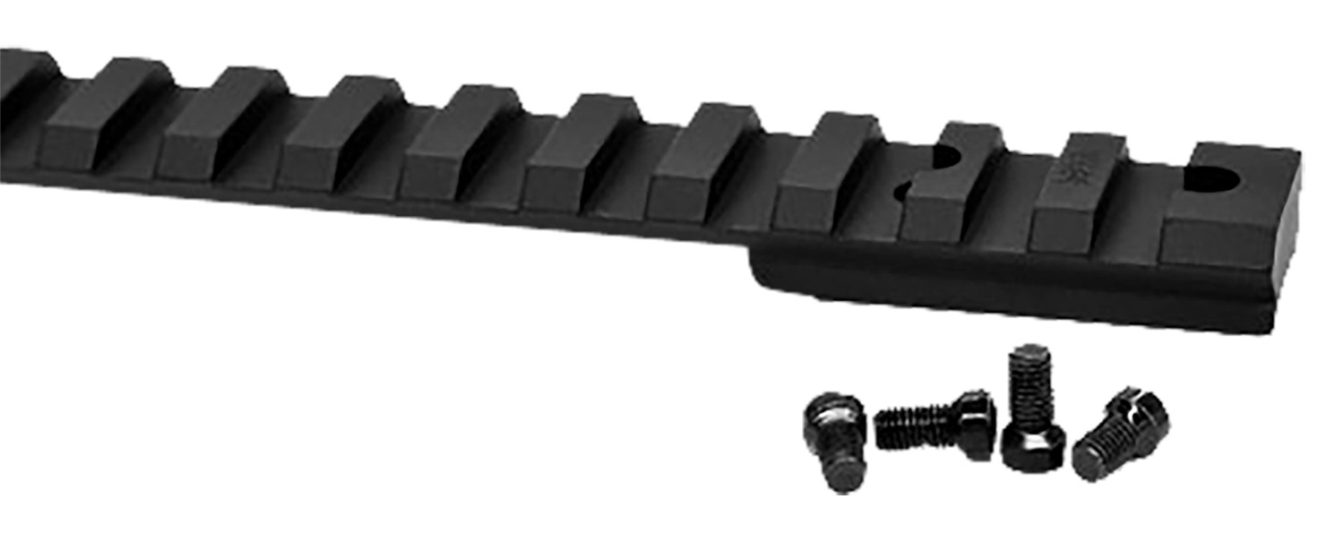 Warne V484M Vapor Picatinny Rail Black Anodized Ruger American Short Action, 0 MOA